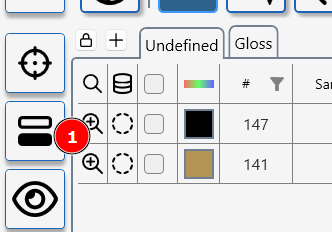 Calibration button