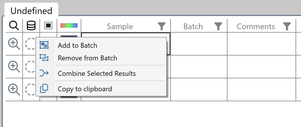 Add to batch