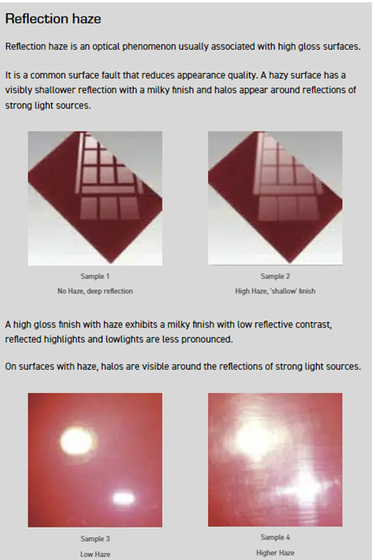 Reflection Haze Examples Reflection Haze Examples