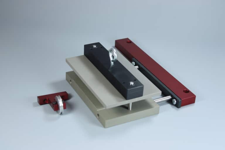 block testing attachment for friction tester